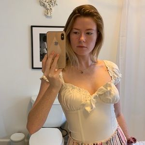 I.AM.GIA. never worn (without tags) bustier top